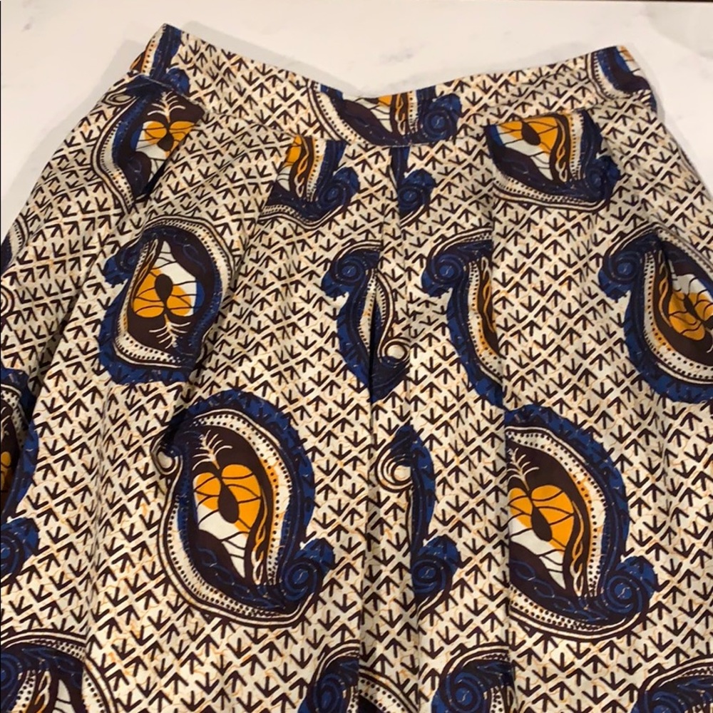Anthro maxi skirt